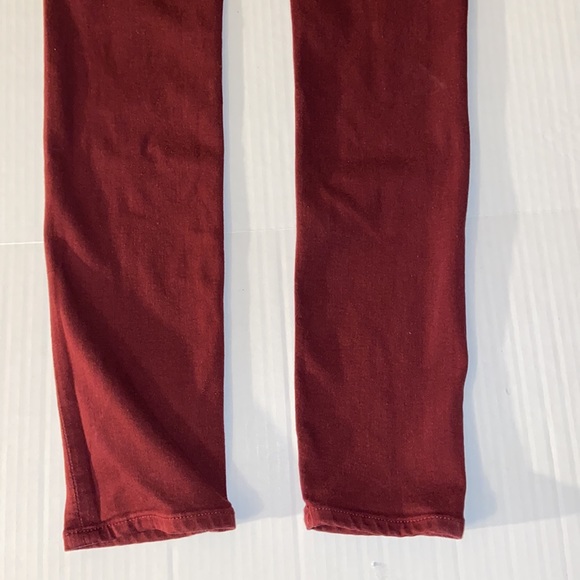 Big Star Maddie Skinny Size 26 R Denim Red Jeans - Picture 3 of 13